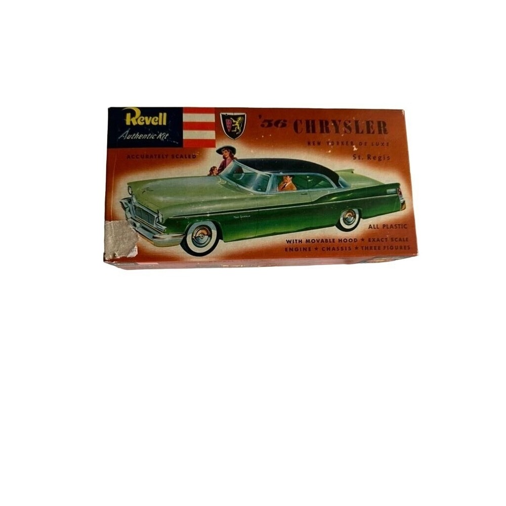 Revell Authentic Kit - '56 Chrysler New Yorker St. Regis - Vintage Model Car Kit
